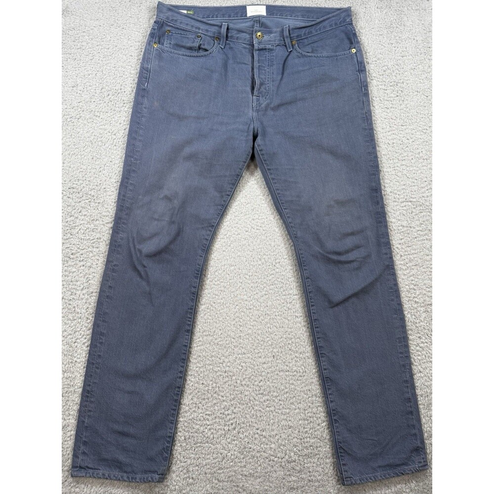 $175 Sid Mashburn Slim Straight Jeans Light Blue Men's 38x32